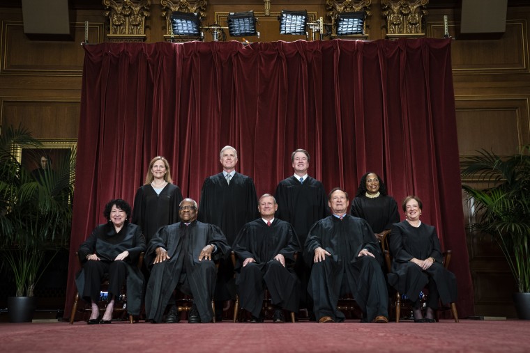 Members of the Supreme Court  in Washington, D.C.