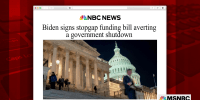 Biden signs funding bill, avoiding government shutdown